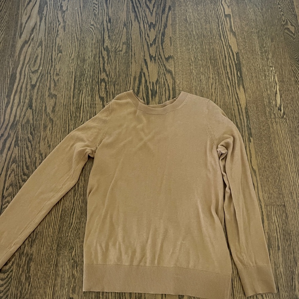 Banana Republic Forever Sweater tan S